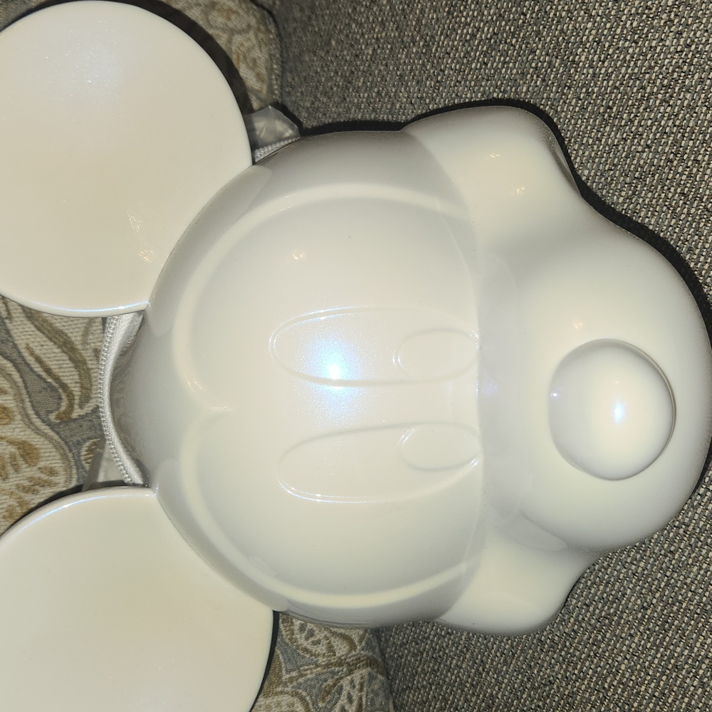 White Mickey Mouse Figural Crossbody Loungefly